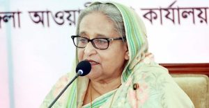 আমাকে রক্ষা করতে ওপরে আল্লাহ, আর মাঠে নেতাকর্মীরা আছেন: প্রধানমন্ত্রী