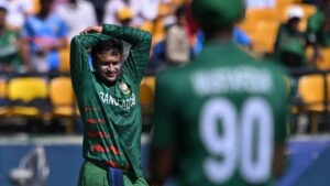 টানা হারে পয়েন্ট টেবিলে বিপর্যয়ে বাংলাদেশ