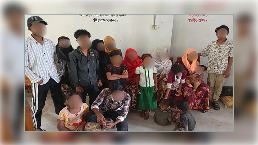 ভাসানচর থেকে পালানো ৩৭ রোহিঙ্গা সন্দ্বীপে আটক