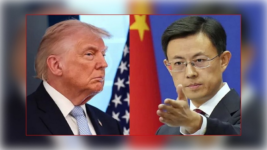 ট্রাম্পের হুমকির জবাবে চীনের পাল্টা হুঁশিয়ারি